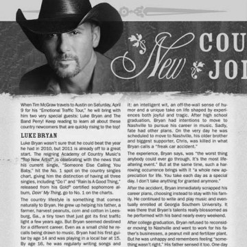 Applause - Tim McGraw Editorial