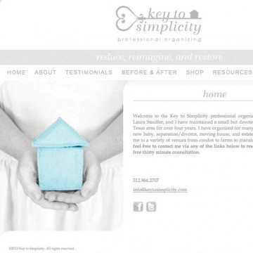 Key to Simplicity Web Design